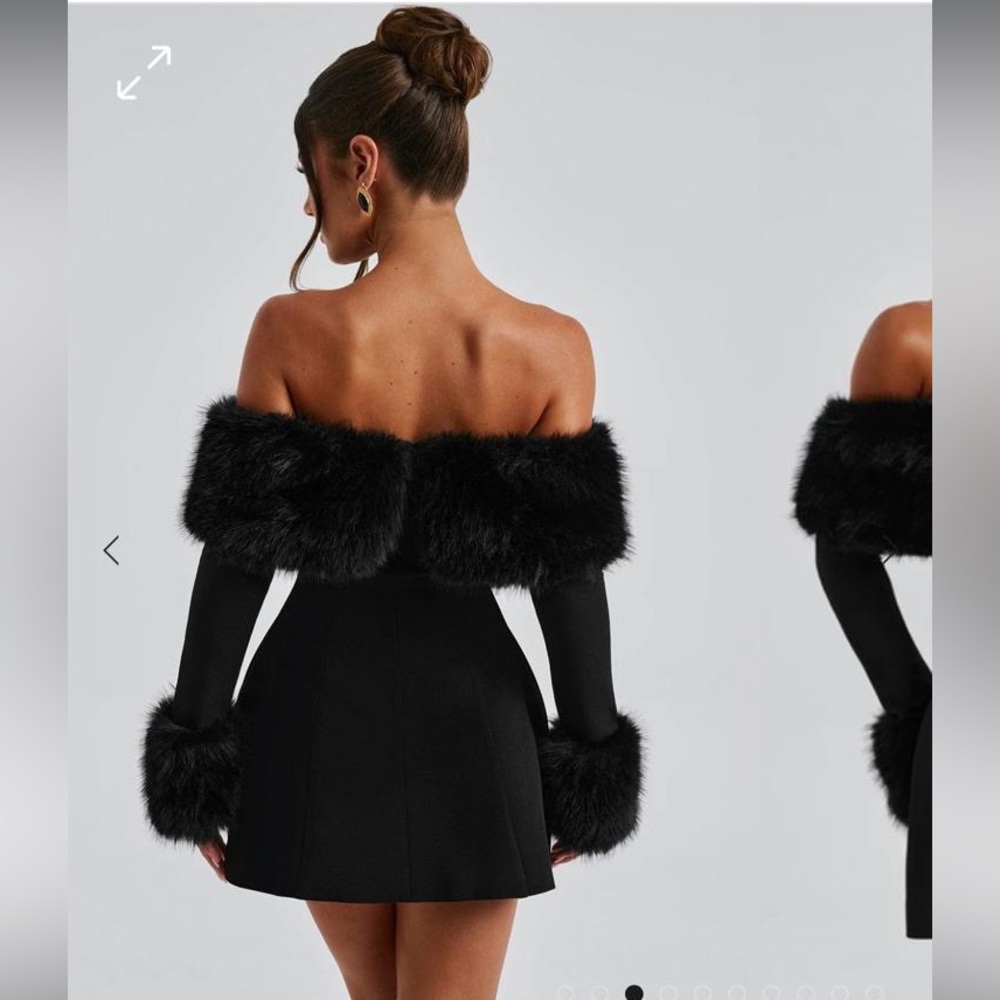 Villanelle Mini Dress - Black